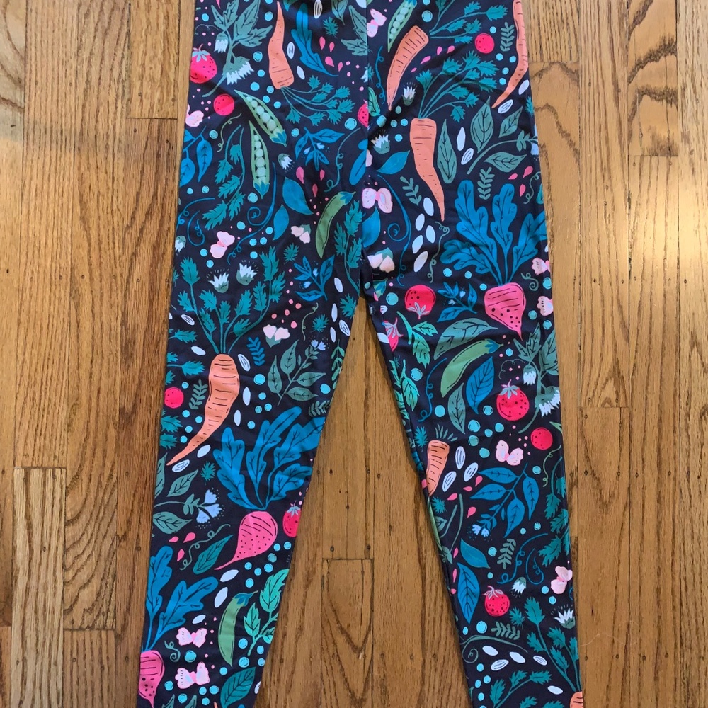 Red Bubble "Farm to Table" Leggings